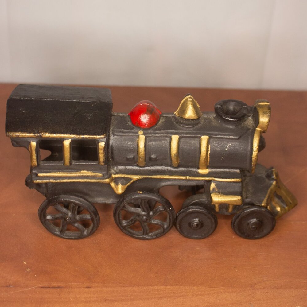 Steam Locomotive Engine Heavy Cast Iron